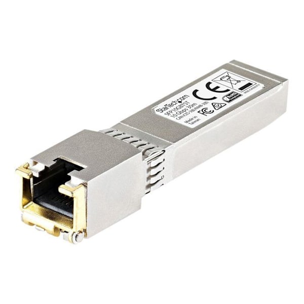 SFP+ RJ45-adapter - STARTECH - 10GBASE-T - Kompatibel med Cisco - Hot-swappable - 10 Gigabit Ethernet