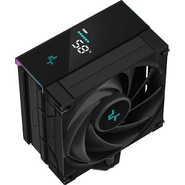 Ventilationskylare CPU - DEEPCOOL - AK400 Digital - 1x120mm - Digital skärm - A-RGB