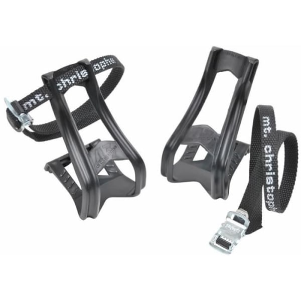 Christophe ZEFAL MTB tåklämmor med remmar (L/XL större än 42) - Blandat - Vuxen - MTB