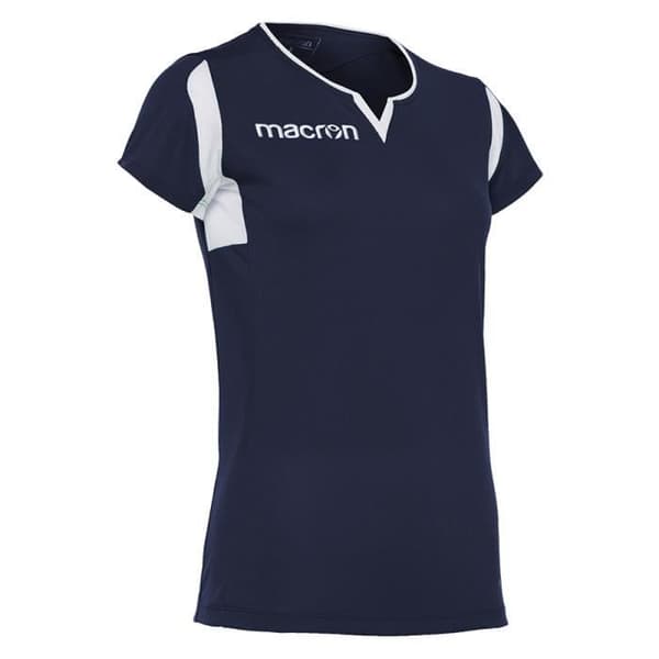 Macron Fluor damtröja Marinblå/vit XXXS