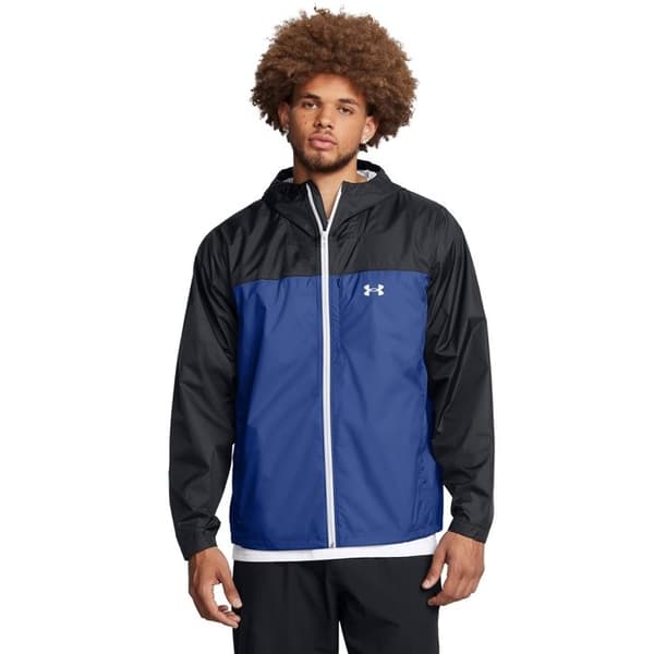 Under Armour Stormproof Cloudstrike vattentät jacka svart/kräm/blå M