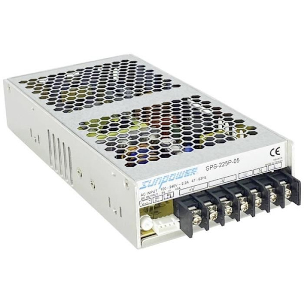 Dehner Elektronik AC/DC-Einbaunetzteil 9.4 A 225 W 24 V/DC Stabiliserad (SPS 225P-24 (24VDC)) - SPS 225P-24 (24VDC)