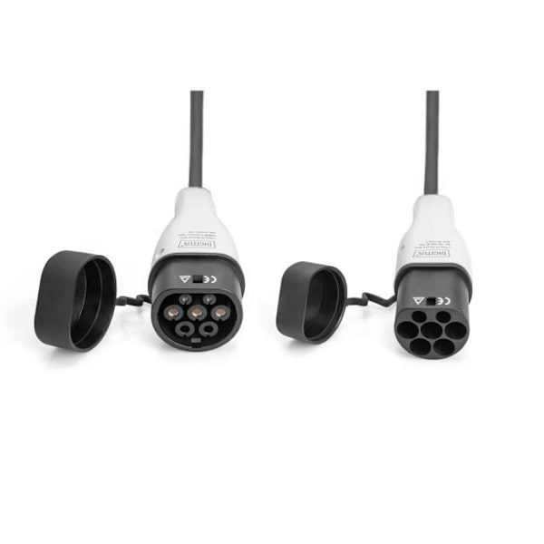 Laddkabel för fordon - DIGITUS - DK-1P - 5 m - Typ 2 till Typ 2