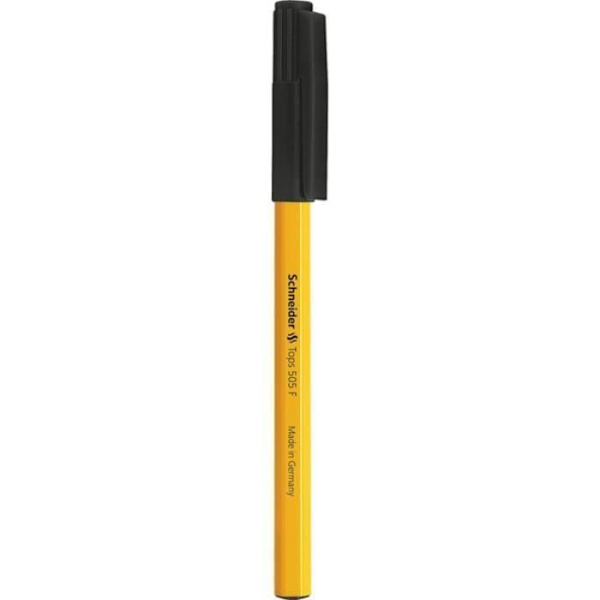 Kulpen - SCHNEIDER - Tops 505 - Fin spets - Färg svart - Tjocklek 0.4 mm Svart