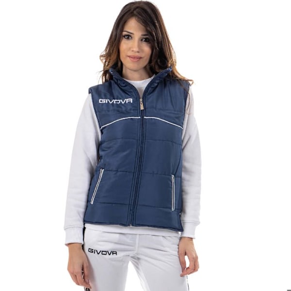 Väst utan ärm - Givova - Kalla - Blå - Unisex - Optimal komfort blå XXS