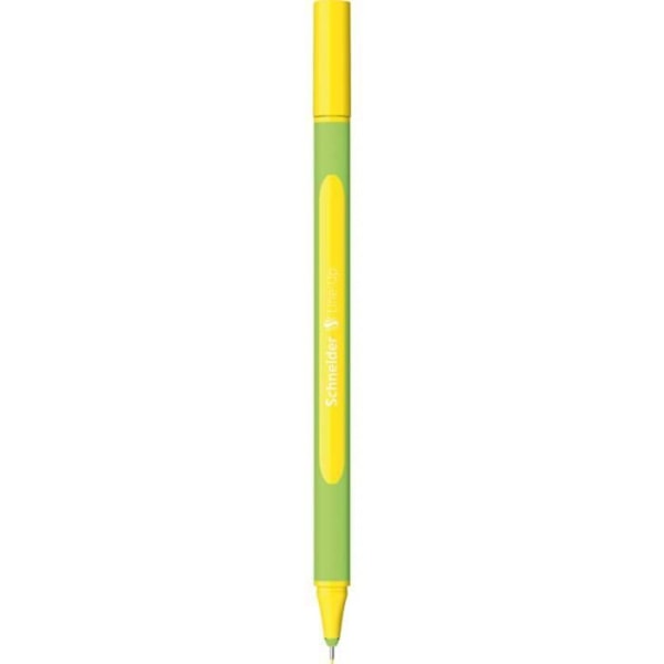 Feutrer Fineliner - Schneider - Line-Up 04 - Set om 10 - Färg Golden-Yellow - Spets 0,4 mm Gyllene-gul