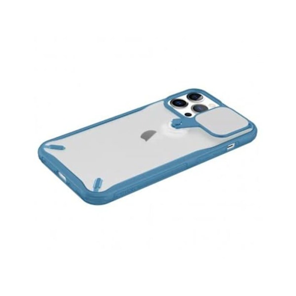 Nillkin Cyclops-fodral, slitstark med kameraskydd och vikbart stativ för iPhone 13 Pro Max, blå