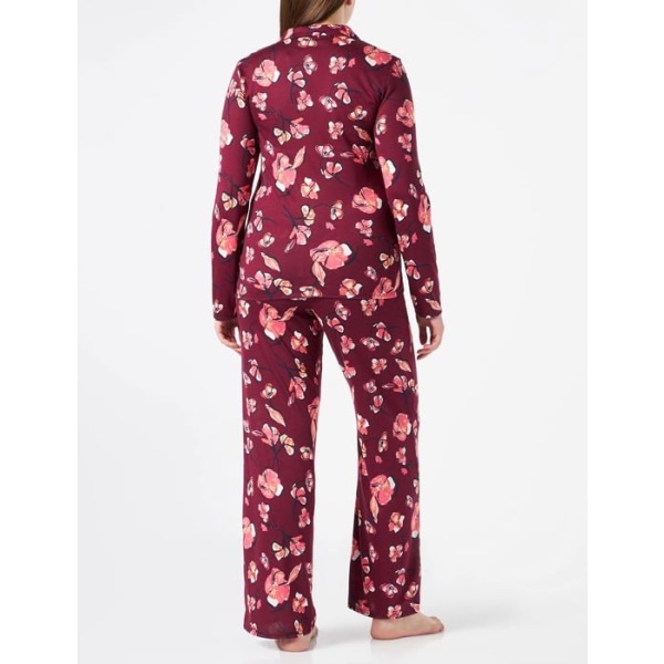 Pyjamas - nattlinne Schiesser - 176983 - Pyjamas Lang Pijamasset för kvinnor Godis rosa XL