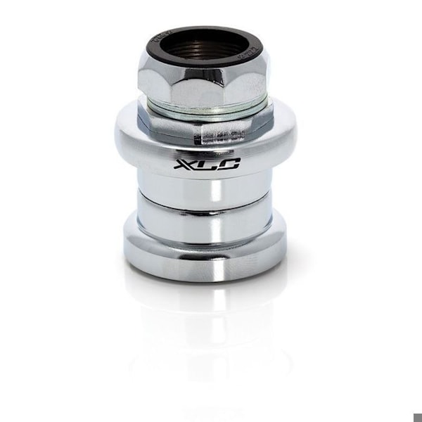 Styrhuvud - XLC - HS-S01 - Stål - Dubbel tätning - 22,2/26,4/30 mm silver-