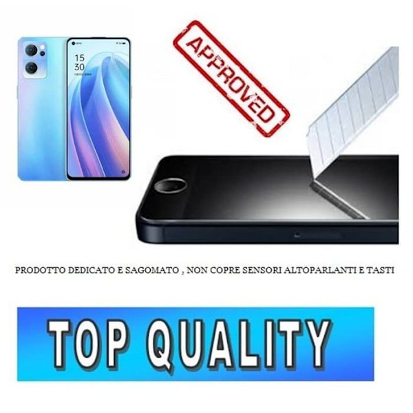 Skyddsglas för smartklocka - skärm för smartklocka OEM Härdat glas för OPPO Reno 7 5G (Global)