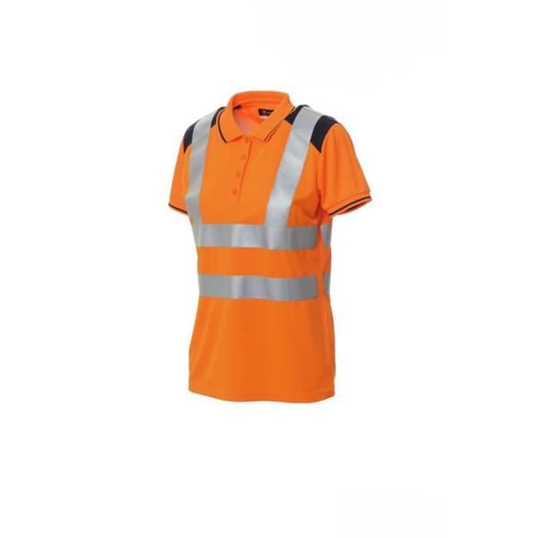 Payper Guard+ pikétröja för kvinnor Orange/marinblå S