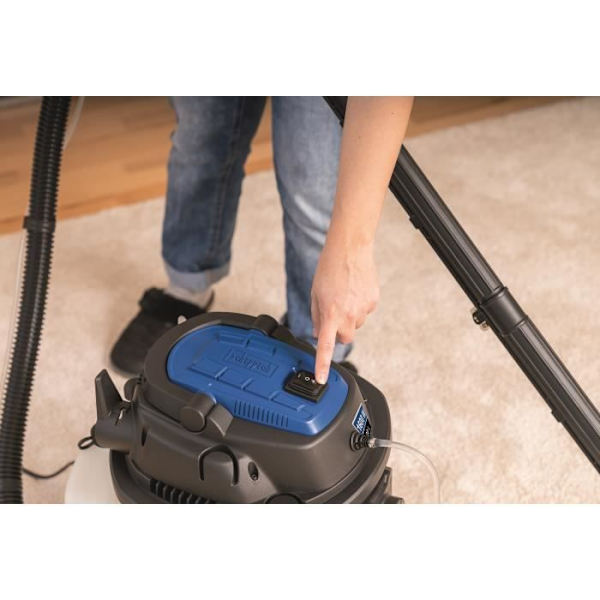 SCHEPPACH SprayVac20 vatten- och dammsugarinjektordammsugare - 1600W - Rostfri ståltank - Grå - 5 i 1 Grå