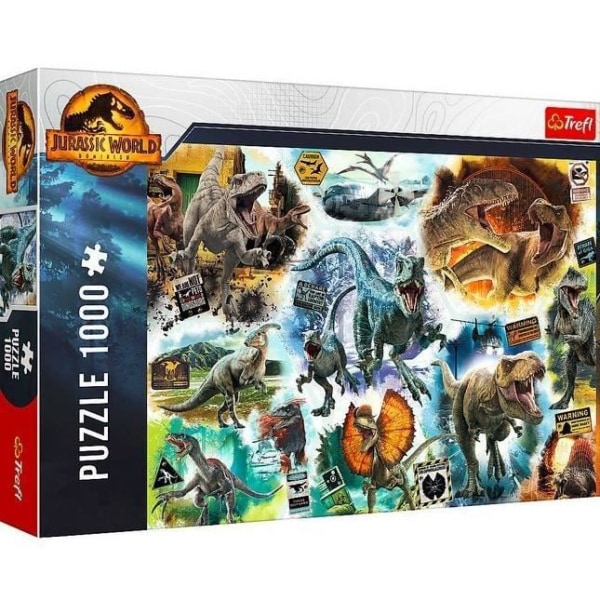 Trefl 1000 bitars pussel Jurassic World: Dominion - Fantasy - Vuxen - 12 år gammal - Blandat - Inomhus