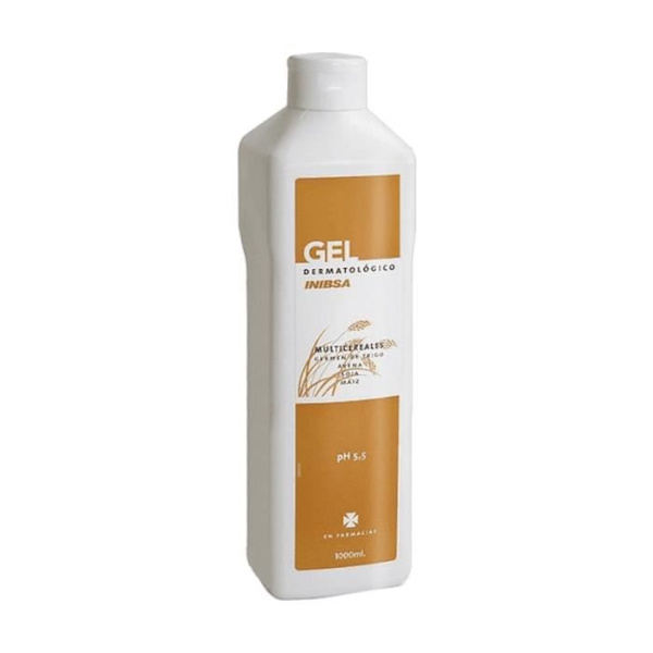 Hydrerande gel - INIBSA - 1000 ml - Hypoallergen - Multigrains - pH 5,5 Vit