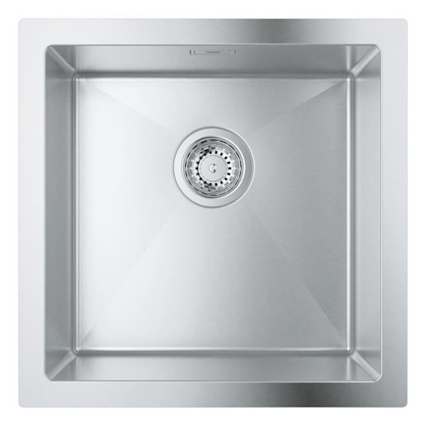 GROHE Rostfri diskho K700 31578SD1 - Inbyggd - 1 skål - utan avlopp - 46,4x46,4 cm - Rostfritt stål