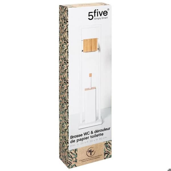 Rullare och borste "Naturéo" vit - 5 five simply smart Vit