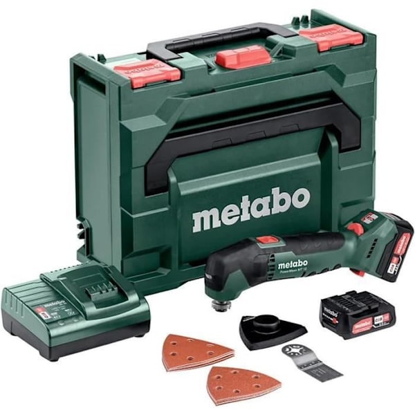 Metabo PowerMaxx MT 12 613089500 Trådlös multifunktionell verktyg med batteri 2 x 2 Ah