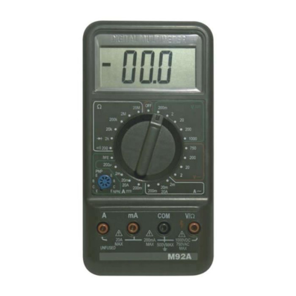 Emos M92A, 85 mm, 32 mm, 165 mm, batteri-batteri