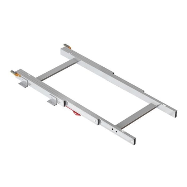 Emuca Slide for Twice Top skjutbord, mattanodiserad, aluminium