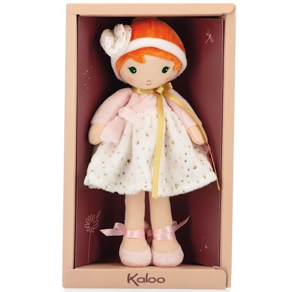 Kaloo - Tendresse - Min första tygdocka, Valentine K - 25 cm Vit