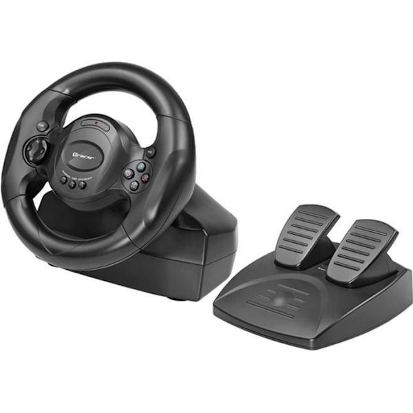 Racinghjul med pedaler 4 i 1 PC PS3 PS4 XoneTracer Rayder TRAJOY46765 Svart