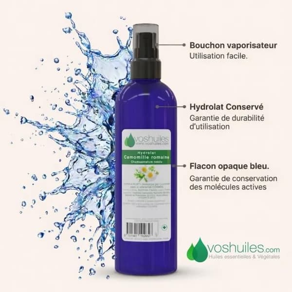 Kamomillhydrolat Förpackning 200ml