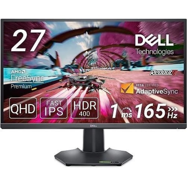 DELL G2724D 27-tums QHD (2560X1440) GAMING PC MONITOR, 165HZ, SNABB IPS, 1MS