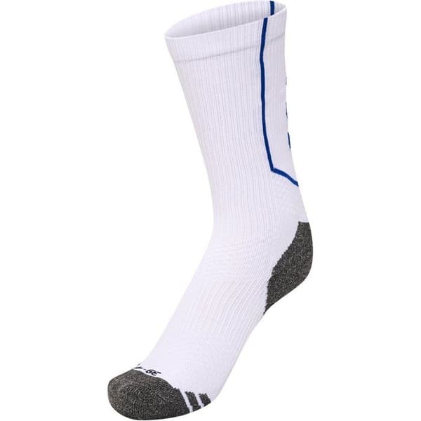 Hummel Pro Low-strumpor vit/sann blå 43/46