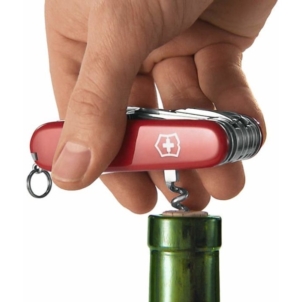 Victorinox - 0.8341.MC9B1 - Hunter XT Grip Swiss Hunting Fickkniv, multiverktyg, 6 funktioner, fast blad, korkskruv
