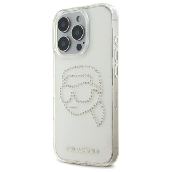Coque Karl Lagerfeld IML Strass Karl Head för iPhone 16 Pro Max (transparent) transparent