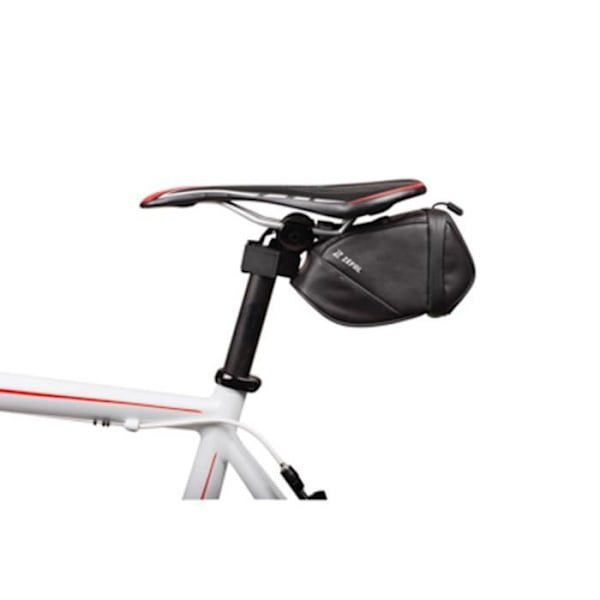 Cykelsaddle väska - ZEFAL - Iron Pack - 0.9L - Svart - Fäste för sadelräls Svart