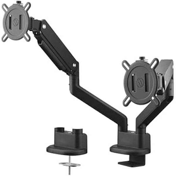 Stöd för dubbelmonitor - One For All - DM4210 - 13 till 35 tum - 10 kg per monitor - Flexibel montering Svart