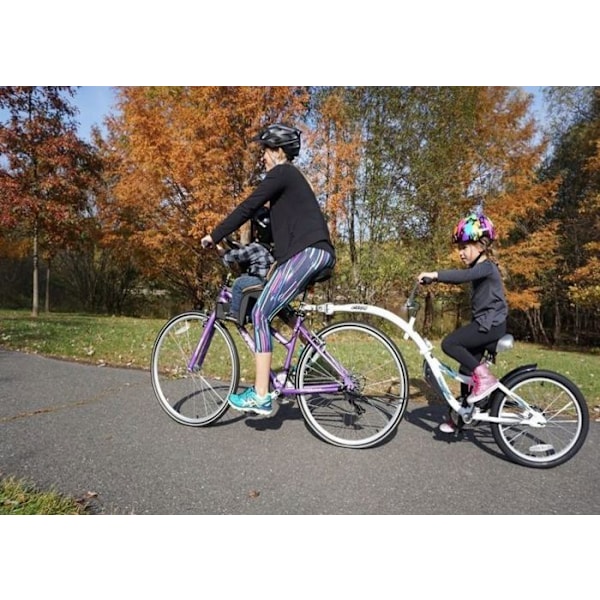 Weeride - Kazam Link blå - Kazam Link blue, cykelkoppling, bogsering, släpvagn, släpvagn, EAN 016751374758