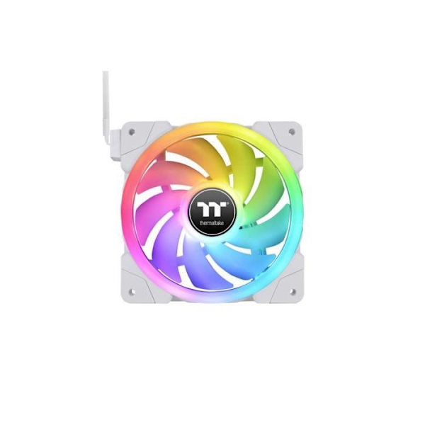 Fläkt för PC - Thermaltake - CL-F162-PL14SW-A - Vit - Transparent - RGB vit, transparent, RGB