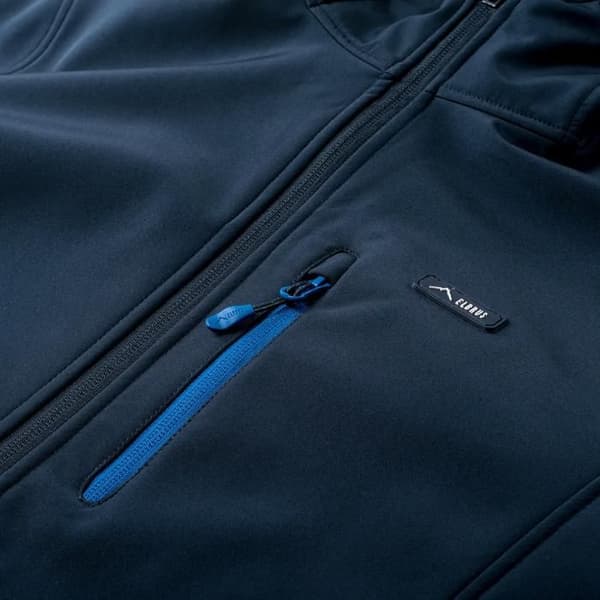 Elbrus Iver softshell vandringsjacka - total eclipse/total eclipse Total förmörkelse / total förmörkel XXL