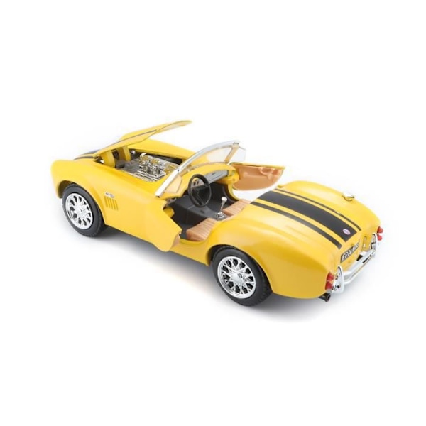 MAISTO 1/24:e skala gul Shelby Cobra 427 1965 Maisto Diecast Vehicle