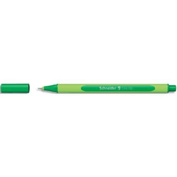 SCHNEIDER LINE UP finelinerpenna 0,4 mm. Mörkgrönt bläck. Idealisk för att skriva och rita.