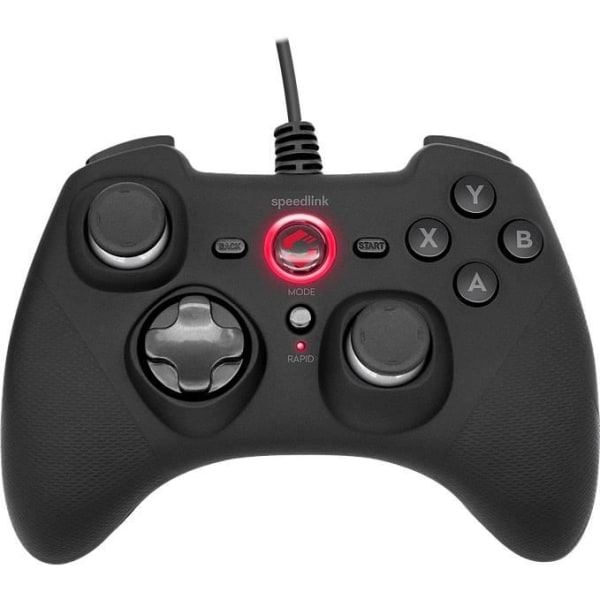 Spelkontroll - SPEED LINK - RAIT - Trådat - PC/PS3/Switch - Vibration Svart