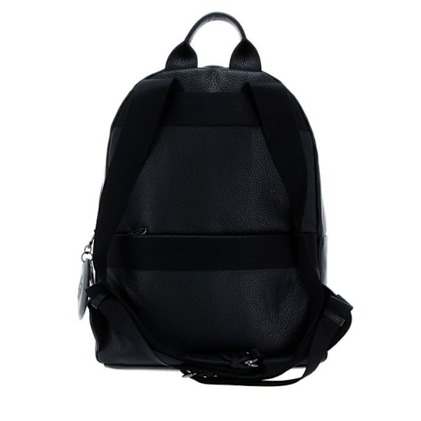 Ryggsäck - MANDARINA DUCK - Mellow Leather Backpack - 100% läder - Svart - 31x23x12 cm svart