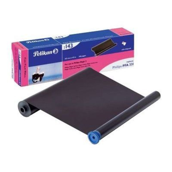 Påfyllning bläckband - PELIKAN - 2143 - Svart - 140 sidor - Kompatibel med Philips PFA 331