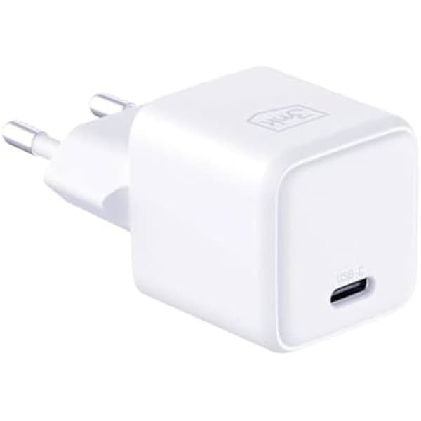 Laddare - 3MK - Hyper - 25W - USB-C - Vit Vit