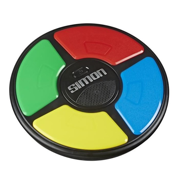 Simon, barnbrädspel, från 8 år, Hasbro Gaming Flerfärgad