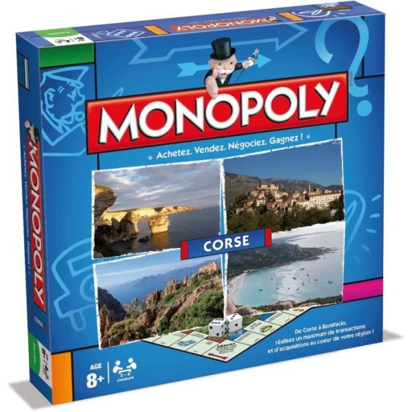 MONOPOLY Corse - Brädspel - Fransk version