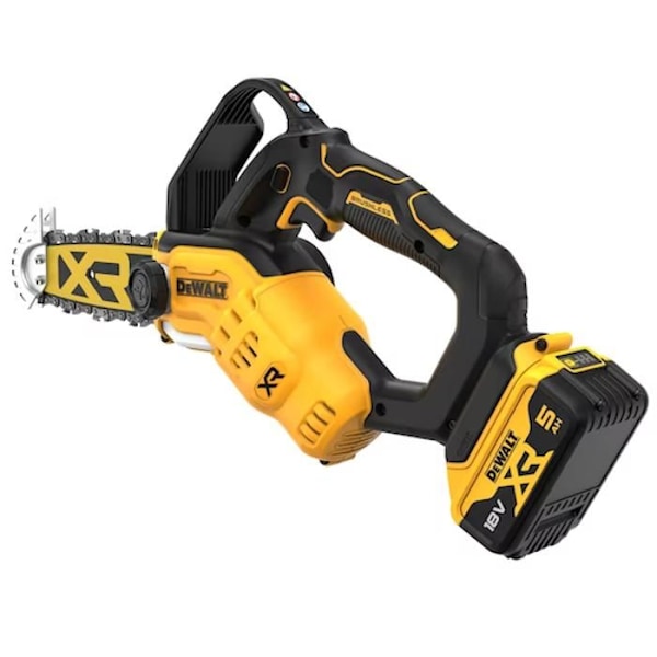DEWALT XR 18V Borstlös Klyvsåg - 1 batteri 5.0 Ah, laddare + tillbehör - DCMPS520P1-QW