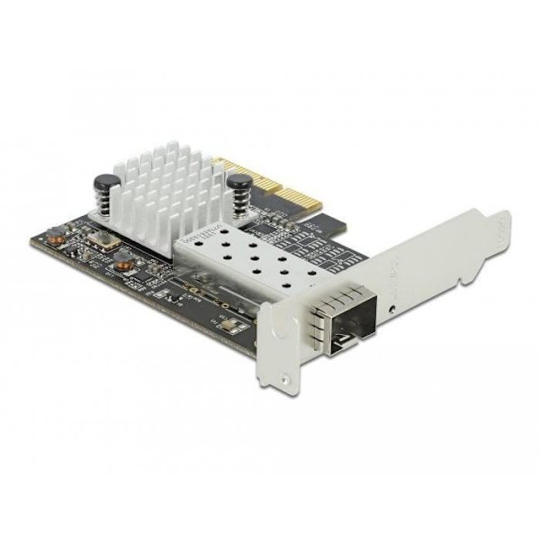 Delock - Netzwerkadapter - PCIe x4 Low-Profile - 10 Gigabit SFP+ x 1 () - 89100