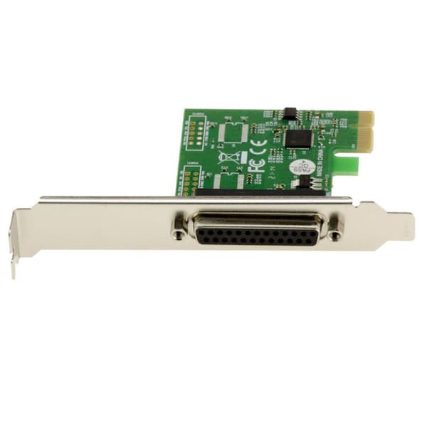 KALEA-INFORMATIQUE PCI Express (PCIE) Parallellkontrollkort IEEE1284 LPT - Chipset ASIX - SPP / ECP - Low och High Pr