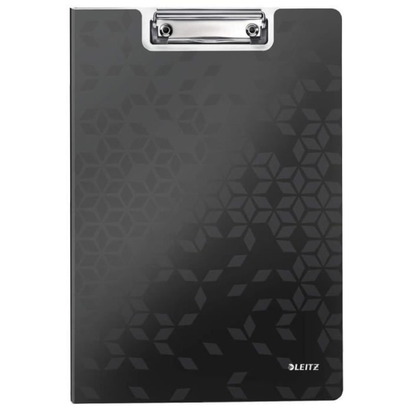 A4 portabla - LEITZ - 41990095 - Lätt polyfoam omslag - Ergonomisk design - Svart Noir, WOW