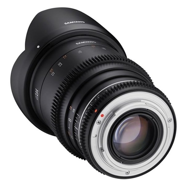 Mål - SAMYANG - MF 35mm T1,5 VDSLR MK2 MFT - Bländare T1.5 - MFT - Lätt videofilmare