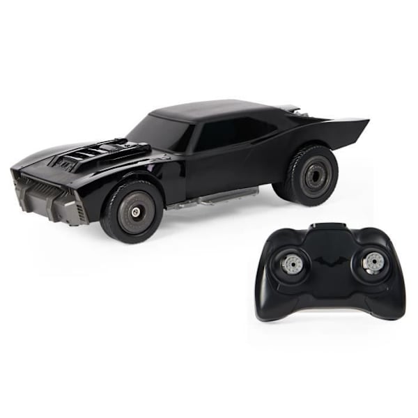 Batmobile RC 1:20 Batman The Movie - BATMAN varumärke - 2,4 Ghz teknologi - Inomhus/Utomhus Röd