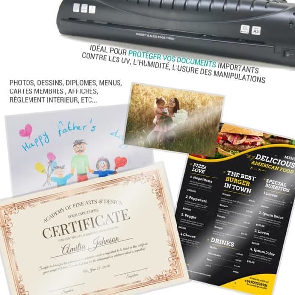 Texet A78211-2X21V PRO laminator med 200 A4-ark